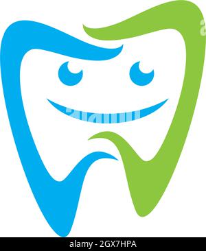 Smile Dental logo Template Vector Illustration Icon Design Stock Vektor