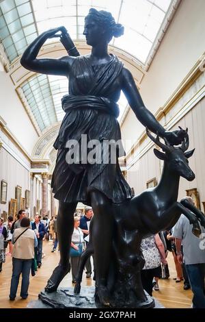 Statue von Diana de Versailles Stockfoto