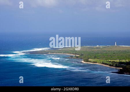 Kalaupapa-Halbinsel, Molokai, Hawaii, USA Stockfoto