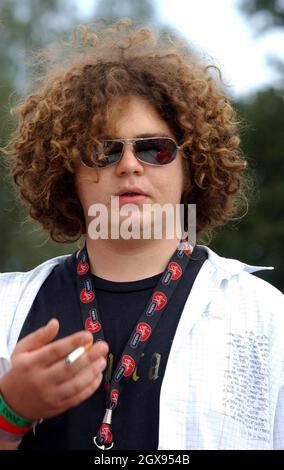 Jack Osbourne beim Virgin Mobile V Festival 2003 in Chelmsford, Essex. â©jonfurniss/allaction.co.uk Stockfoto