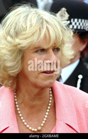 Prinz Charles, Schirmherr der Devon County Agricultural Association, und Camilla Herzogin von Cornwall besuchen die Devon County Show, die jetzt in ihrem 110. Jahr stattfindet. Anwar Hussein/allactiondigital.com Stockfoto