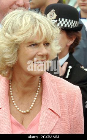 Prinz Charles, Schirmherr der Devon County Agricultural Association, und Camilla Herzogin von Cornwall besuchen die Devon County Show, die jetzt in ihrem 110. Jahr stattfindet. Anwar Hussein/allactiondigital.com Stockfoto