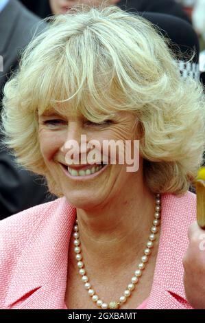 Prinz Charles, Schirmherr der Devon County Agricultural Association, und Camilla Herzogin von Cornwall besuchen die Devon County Show, die jetzt in ihrem 110. Jahr stattfindet. Anwar Hussein/allactiondigital.com Stockfoto