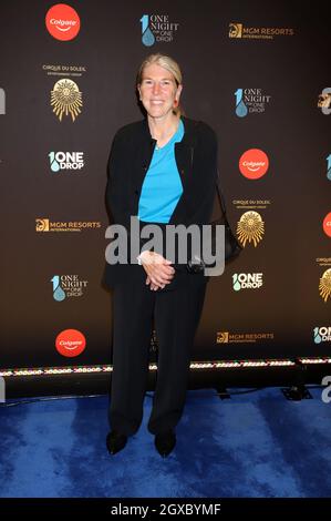 Andrea Jaeger nimmt an der 7. Jährlichen Premiere von „One Night for One Drop“ Teil Stockfoto