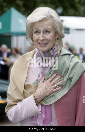 Prinzessin Alexandra auf der RHS Chelsea Flower Show in London am 21. Mai 2007. Stockfoto