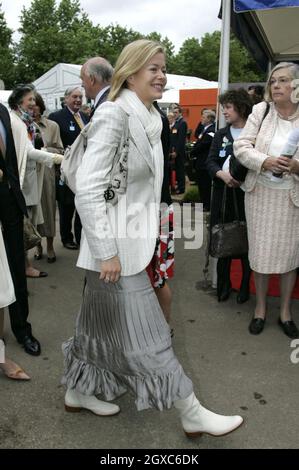 Lady Helen Taylor auf der RHS Chelsea Flower Show in London am 21. Mai 2007. Stockfoto