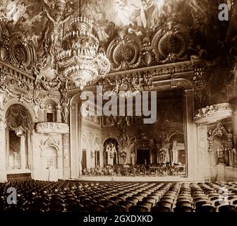 Opernhaus von Monte Carlo, viktorianische Zeit Stockfoto