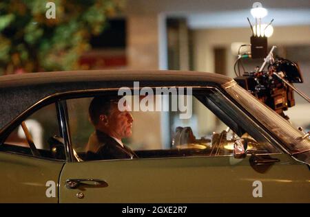 Washington, DC, USA. Oktober 2021. Woody Harrelson am Set der Plumbers des Weißen Hauses in Washington, DC, am 4. Oktober 2021. Kredit: Mpi34/Media Punch/Alamy Live Nachrichten Stockfoto