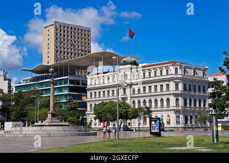 RIO DE JANEIRO, BRASILIEN - 30. DEZEMBER 2019: Kunstmuseum von Rio, Museu de Arte do Rio (MAR) am Maua-Platz Stockfoto