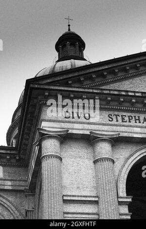 St. Stefano Protomartire Kathedrale. Casalmaggiore, Lombardia, Italia. Hochwertige Fotos Stockfoto