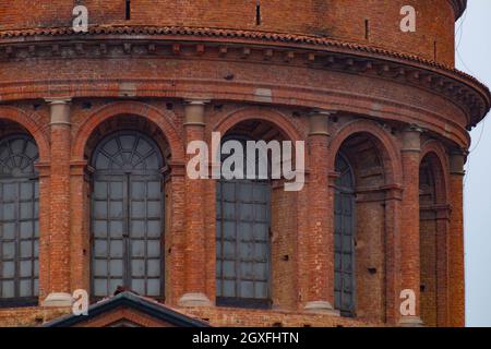 St. Stefano Protomartire Kathedrale. Casalmaggiore, Lombardia, Italia. Hochwertige Fotos Stockfoto