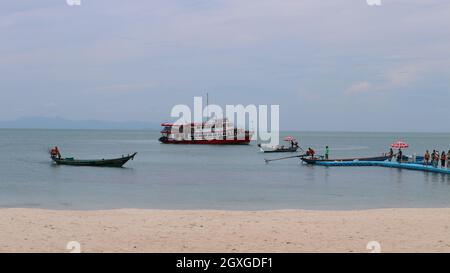 Mu Koh Angthong Marine National Park View Point (Surat Thani, Thailand) Stockfoto