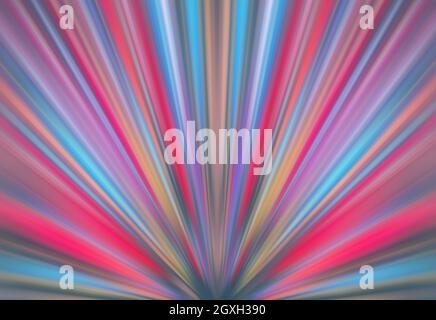 Abstraktes Licht Bewegungsgeschwindigkeit Effekt Hintergrund. Bewegungseffekt tief verwischen Hintergrund Stockfoto