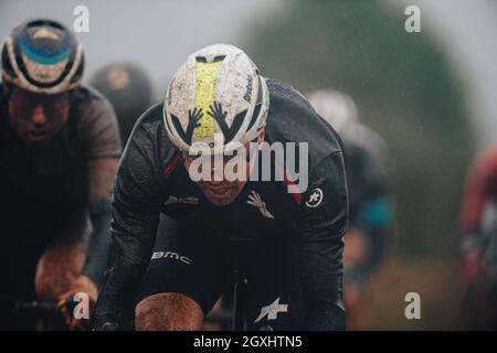 3. Oktober 2021 Paris-Roubaix. Foto von Simon Gill. Stockfoto