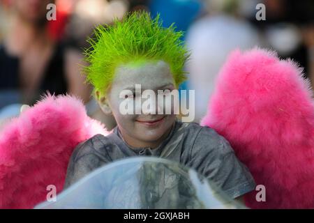 Wien, Österreich. 16. Juni 2012. Regenbogenparade 2012 in Wien Stockfoto