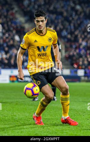 Raul Jimenez von Wolverhampton Wanderers in Aktion Stockfoto