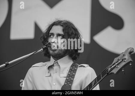 Blossoms Live at old trafford Cricket Ground Manchester, 25. September 2021 Stockfoto