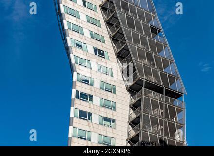 Schild, Schild, Anhang zum Gasometer-B-Gebäude, Simmers, Wien, Österreich Stockfoto