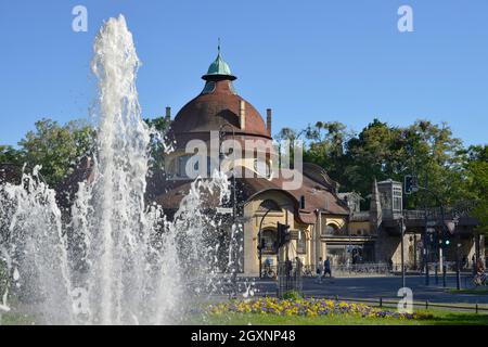 S-Bahnhof, Mexikoplatz, Zehlendorf, Berlin, Deutschland Stockfoto