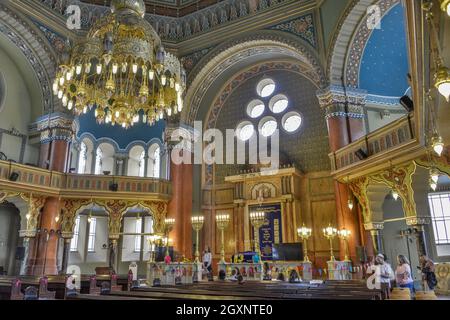 Hauptsynagoge, Sofia, Bulgarien Stockfoto