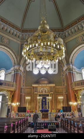 Hauptsynagoge, Sofia, Bulgarien Stockfoto