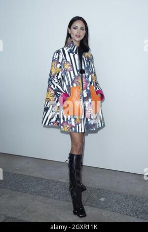 Eiza Gonzalez Rivera nimmt an der Louis Vuitton Show im Rahmen der Paris Fashion Week Womenswear Spring/Summer 2022 in Paris, Frankreich, am 05. Oktober 2021 Teil. Foto von Aurore Marechal/ABACAPRESS.COM Stockfoto