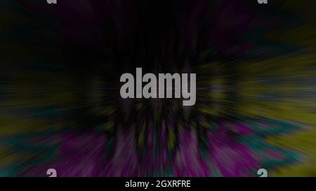 Ein abstraktes Bewegungsunschärfe-Burst-Hintergrundbild. Stockfoto