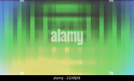 Ein abstraktes Glitch Art Hintergrundbild. Stockfoto