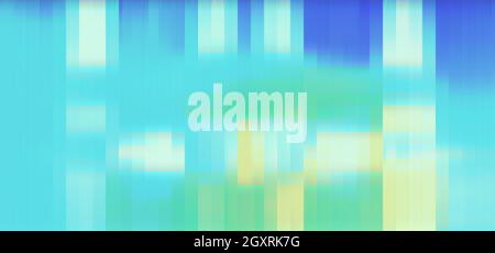 Ein abstraktes Glitch Art Hintergrundbild. Stockfoto