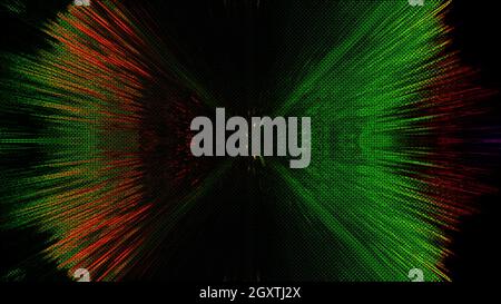 Eine abstrakte Bewegungsunschärfe Hintergrundbild. Stockfoto