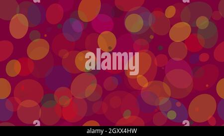 Vektor bunte nahtlose Muster aus bunten Kreisen. Festliches Muster von Konfetti zum Bedrucken von Stoff. EPS 10. Stock Vektor