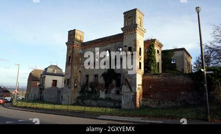 Burgruine Hemmerich, Bornheim, Nordrhein-Westfalen, Deutschland Stockfoto