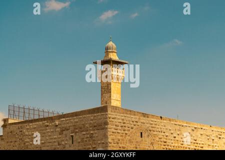 Die Moschee auf dem Tempelberg Jerusalem Stockfoto