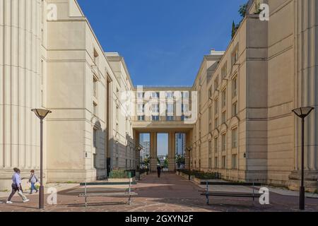 Paris, Les Echelles Du Baroque, Ricardo Bofill 1986 Stockfoto