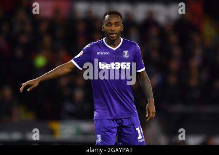 Stoke City Saido Berahino Stockfoto