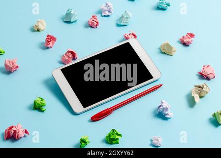 Brainstorming Technologieprobleme Verbesserung Und Aktualisierung Des Produkts Stockfoto