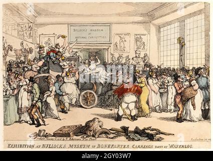 Künstler: Thomas Rowlandson (1756-1827) ein englischer Künstler und Karikaturist der georgischen Ära. Als sozialer Beobachter war er ein produktiver Künstler und Druckerei. Quelle: Thomas Rowlandson/Alamy Stockfoto