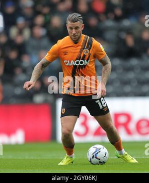 GEORGE MONCUR, HULL CITY FC, 2021 Stockfoto