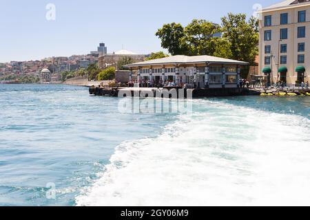 Istanbul, Türkei; 26. Mai 2013: Besiktas Sea Station. Stockfoto