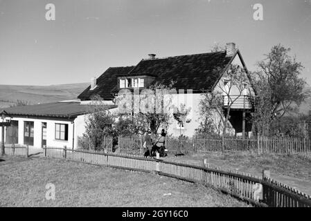 Heller / Werkstätten Sterben in der Eifel, Deutschland 1930er Jahre. Die Heller / Workshops in der Eifel, Deutschland 1930. Stockfoto