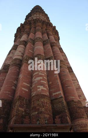 Touristenattraktionen in der Hauptstadt Indiens, z. B. Neu-Delhi Stockfoto