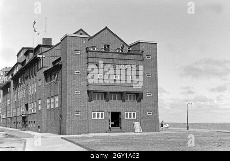 Biologische Anstalt Helgoland, Deutschland 1930er Jahre sterben. Biologischen Anstalt, Institut für biologische Forschung an der Insel Helgoland, Deutschland 1930. Stockfoto