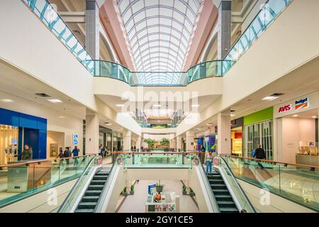 Edmonton City Centre Mall, Alberta, Kanada Stockfoto