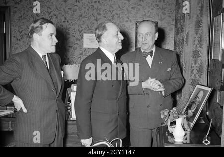 Vorbereitung einer Aufführung an der Oper, Deutschland 1940er Jahre. Vorbereitung einer Opernaufführung, Deutschland 1940er Jahre. Stockfoto