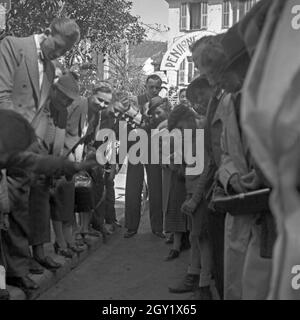 Impression auf einer Reise nach Ligurien, Italien 1930er Jahre. Eindruck auf einer Reise nach Ligurien, Italien 1930er Jahre. Stockfoto