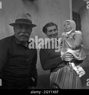 Impression auf einer Reise nach Ligurien, Italien 1930er Jahre. Eindruck auf einer Reise nach Ligurien, Italien 1930er Jahre. Stockfoto