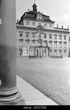 Das barocke Residenzschloss Ludwigsburg, Deutschland 1930er Jahre. Das barocke Schloss Ludwigsburg, Deutschland 1930. Stockfoto