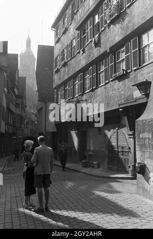 Ein Ausflug nach Stuttgart, Deutschland 1930er Jahre. Eine Reise nach Stuttgart, Deutschland 1930. Stockfoto