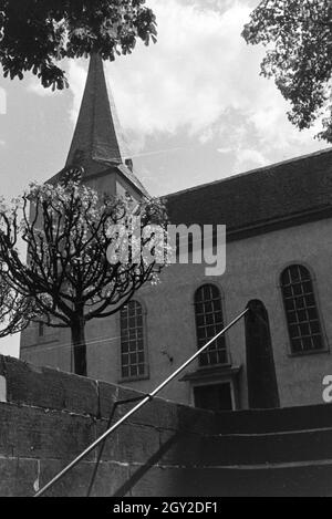 Ein Ausflug nach Hambach an der Weinstraße, Deutsches Reich 30er Jahre. Ein Ausflug nach Hambach in der Pfalz; Deutschland 1930. Stockfoto