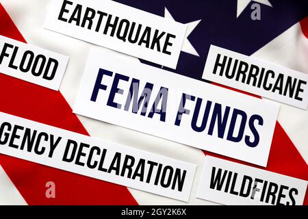 FEMA Federal Emergency Management Agency Government Management Stockfoto